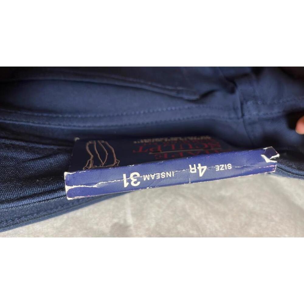Chaps Women's Navy Pants Size 4R NWT - Picture 3 of 3